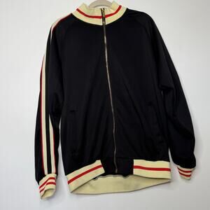 G-Dtyle Men’s Striped Sports Techno Track Jacket – Size XL